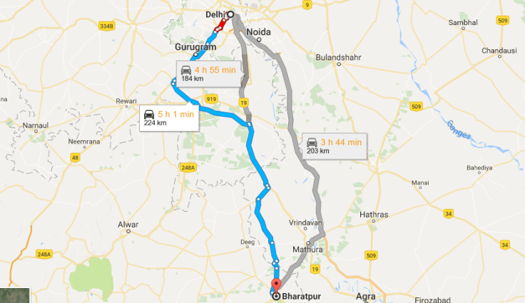 Delhi to Bharatpur